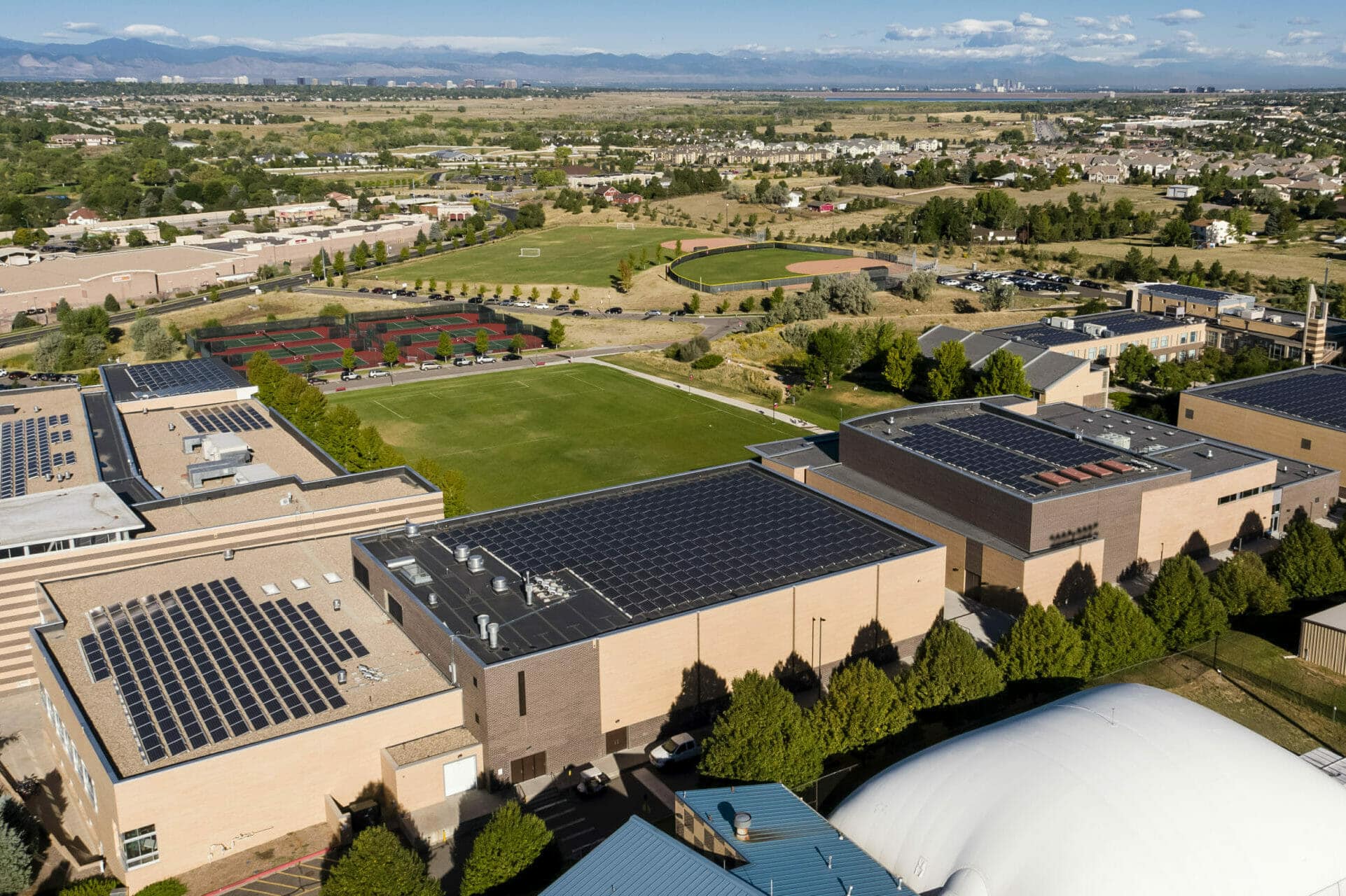 Regis Jesuit High School Solar Install by Namasté Solar
