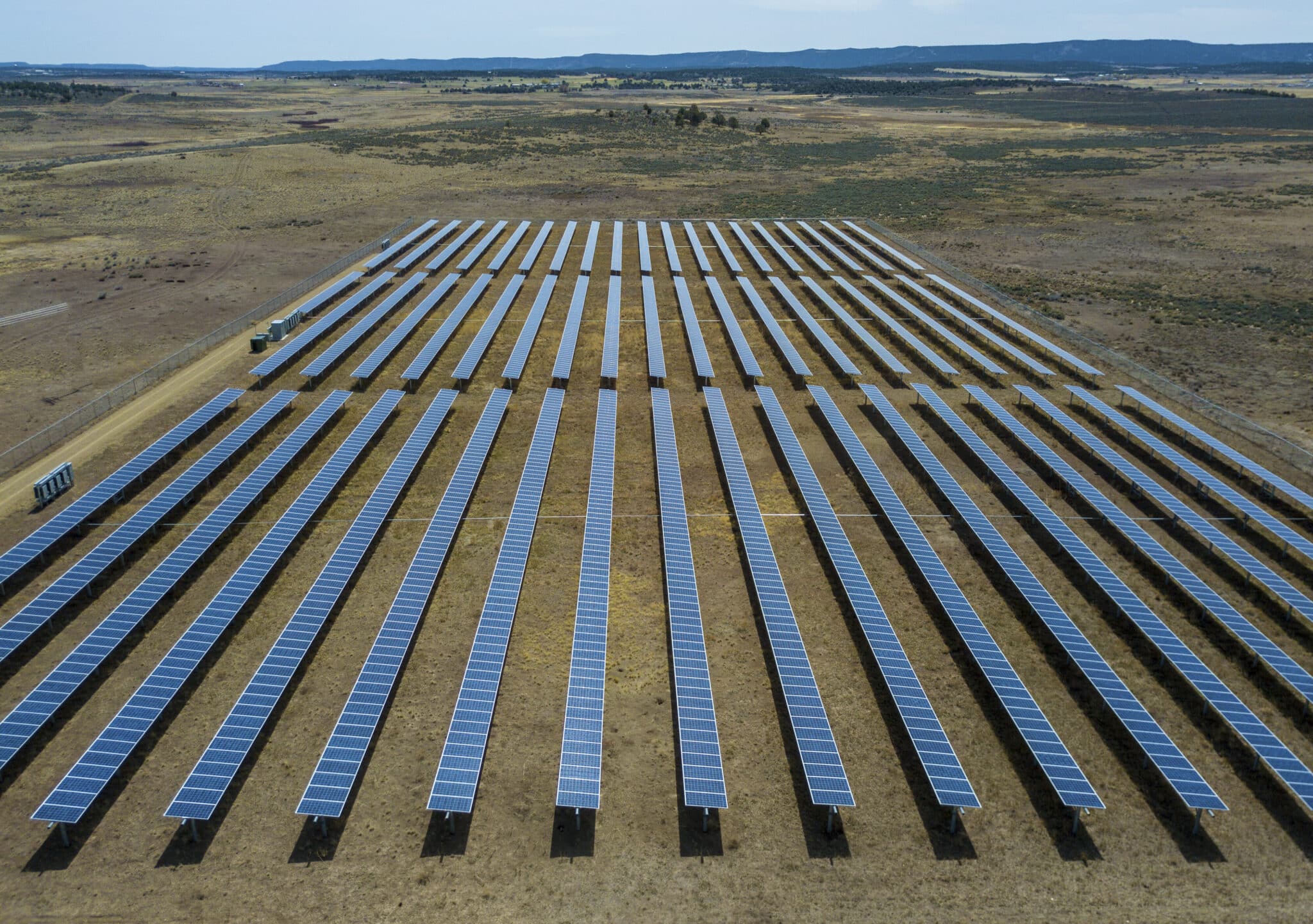 large commercial solar project