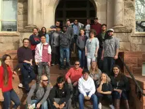 Namaste Solar mentors and mentees from Denver public schools