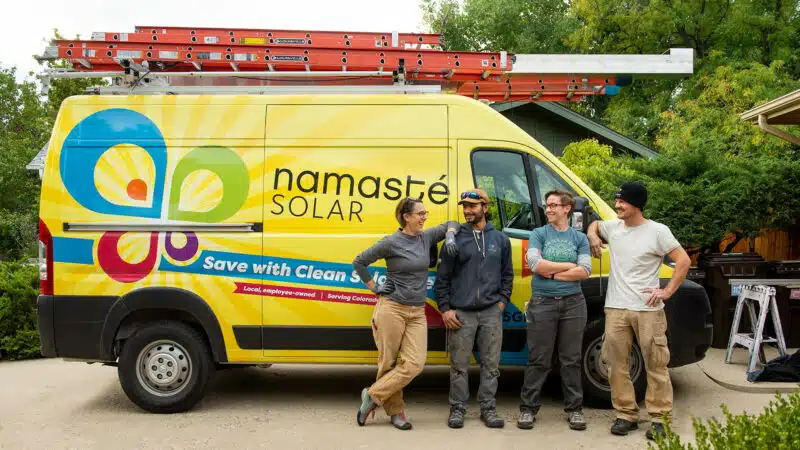 Namaste Solar Co-owners.